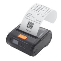 Nešiojamas kvitų spausdintuvas 80 mm mobilusis POS tiesioginis terminis spausdintuvas su BT+USB Naudoti su APP suderinama juoda