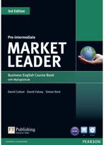 Market Leader 3rd Edition Pre-Intermediate Coursebook with DVD-ROM and MyEnglishLab Student online access code Pack