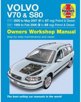 Volvo V70 / S80 Petrol & Diesel (98 - 07) Haynes Repair Manual