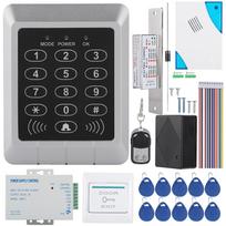 RFID klaviatūros prieigos kontrolės sistemos rinkinys Durų užraktas 125KHz EM kortelė durų įėjimui