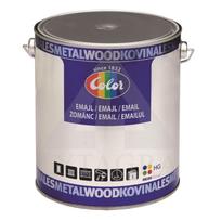 EMALINIAI DAŽAI COLOR ENAMEL  JUODA MATINĖ 0.65L RAL9005 47931601