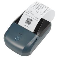 Nešiojamas kvitų spausdintuvas 58 mm mini terminis etikečių spausdintuvas belaidis BT USB jungtis 203 dpi mobilus tamsiai žalia spalva