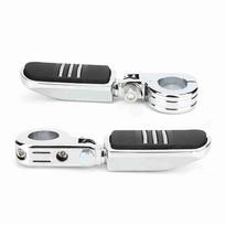 2 vnt. 32 mm chromuotos motociklo kojų atramos su tvirtinimu Tinka Honda GoldWing GL1500 GL1800