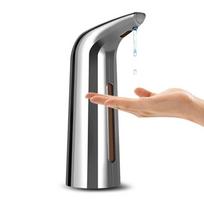 400 ml Automatinis muilo dozatorius Išmanus jutiklis Bekontaktis muilo dozatorius sidabras