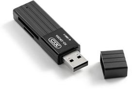 Compact memory card readerSupports SD and microSD cardsData transfer speed up to 480MB/sUSB