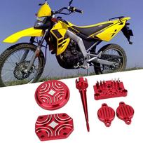 Aliuminio variklio apdailos dangtelio rinkinio dalys Tinka Lifan 110cc 125cc Pit Dirt Bike Raudona
