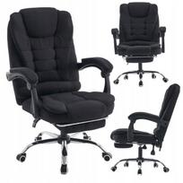Ergonomiška biuro kėdė su kojų atrama CERLO