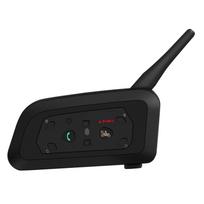 V6 Pro 1200M Motociklo Šalmo Bluetooth Domofono Ausinės Referee 6 Vartotojams
