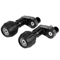 CNC Rėmo Gaubto Apsauga Avarijos Slaideris Kritimo Apsauga Kawasaki Ninja 400 2018 Juodas juoda