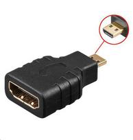 MicroConnect HDMI 19 - HDMI 19 D F-M Micro HDMI Female - HDMI male micro