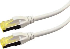 LOGON PREMIUM PATCH CABLE CAT6A S/FTP  PREMIUM LSOH - 3M WHITE