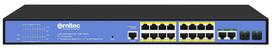 Ernitec Managed Layer 2+ Switch, 16  Gigabit ports, 2 Gigabit SFP