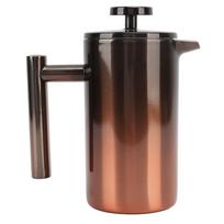 Prancūziškas presas kavos ir arbatos ruošimui su filtru Dvisienis 304 nerūdijančio plieno Gradiento rampa 350 ml L
