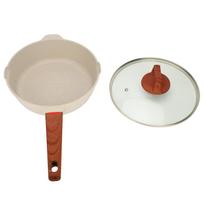 Maifan Stone Frying Pan Professional Prevents Stick Easy Cleaning Efficient Even Heating Cooking 24cm / 9.4in