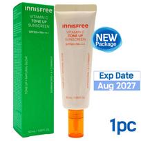 [INNISFREE] Vitamin C Tone Up Sunscreen 50ml (SPF50+/PA++++) 1pc (50ml) beige