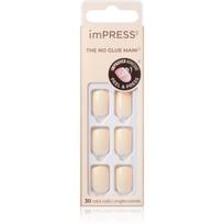 KISS imPRESS The No Glue Mani Short Priklijuojami nagai Point Pink 30 vnt.