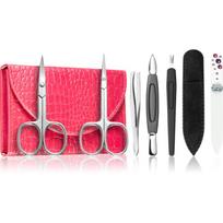 DuKaS Premium Line Solingen 214 manikiūro rinkinys + rankovė Pink