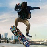 Lauko sporto 4 ratų suaugusiųjų klevo medienos riedlentė longboardas pramogoms