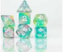 Sirius Dice - Sherbert Poly Set