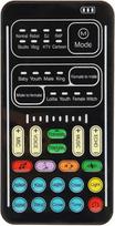 "Lancoon" mini balso keitiklis Daugiafunkcinė garso kortelė su 8 skirtingais garso keitimo efektais Cool Lights Power Display Small, skirta PS4 kompiuteriui, kompiuteriui, mobiliajam telefonui (juoda)