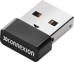 3DConnexion 3DX-700069 RF belaidžio tinklo kortelė 3DX-700069, laidinė, USB, RF belaidė, juoda