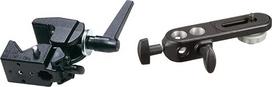 "Manfrotto Super Clamp FTC" (24 vnt.) ir fotoaparato/skėčio laikiklis