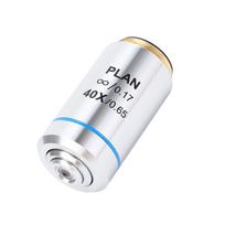 Infinity Objective Lens 40X Wide Viewing High Transmittance 195 Microscope Objective Lens
