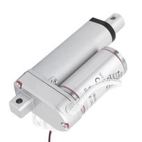Elektrinis linijinis pavaros variklis Kėlimo sistema Stūmiklis 100 kg apkrova 50 mm eiga 12 mm/s DC48V