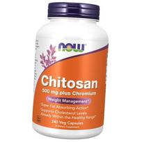 Chitozanas su chromu, Chitosan Plus, Now Foods 120 vegcaps (72128074) 120vcaps