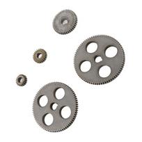 5 vnt. tekinimo staklių dantratis Metalinis Mini T80 T45 T25 T20 Atsarginių dalių rinkinys pjovimui