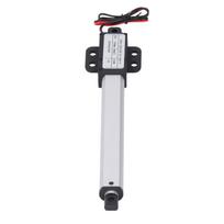 DC24V Linijinio judesio pavara 4mm/s Greitis 100mm Eiga 150N Miniatiūrinė elektrinė pavara sofai, televizoriui
