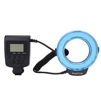 Portable 48 LED Ring Flash Light Lens Adapter Rings Kit For Canon for Nikon for Fuji SLR Camera