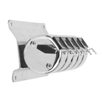 Mechaninis Skaitliukas Metalinis Rankinis Clicker 4?Skaitmuo 5 Vienetai Nerūdijančio Plieno Skaičiavimo Aparatūros Įrankiai white