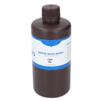 3D Print Resin Castable Water Washable UV Curing High Resolution 80 Shore Hardness 1KG Transparent