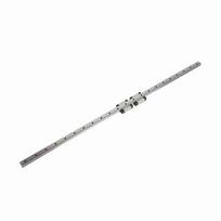 1 vnt. 550 mm MGN12 Miniatiūrinis linijinis kreipiančiosios bėgis 12 mm pločio 2 vnt. MGN12C slankikliai