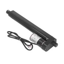 Linijinė elektrinė pavara 1000N 200mm eiga IP65 juoda linijinė pavara su ribiniu jungikliu 24V linijinė