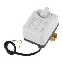 Motorizuotas rutulinis ventilis Elektrinis 2 krypčių Normaliai atviras Rankinis Automatinis DN15 AC220V