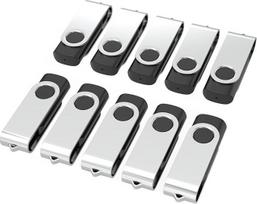 "Wooolken" USB 2.0 atminties kortelė "Memory Stick" 16GB, 10 rašiklių pakuotė (juoda)