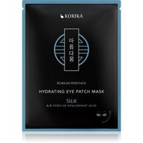 KORIKA Korean Heritage Silk & 8 Types of Hyaluronic Acid Hydrating Eye Patch Mask drėkinamoji kaukė akių sričiai 2 vnt.