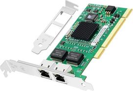 Jeirdus "Intel" mikroschemų rinkiniui 82546 Dviejų prievadų Gigabit 8492MT PCI serverio tinklo kortelė 1000M RJ45 NIC Ethernet darbalaukio adapteris