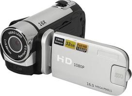 Skaitmeninis fotoaparatas diktofonas, D90 1080P 16x skaitmeninio priartinimo vaizdo kamera su užpildymo šviesa, sukamu 2,4 colio LCD ekranu, 32GB vaizdo įrašymo kamera, HD vaizdo įrašymas