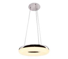 LED Pakabinamas sietynas LED/40W/230V 3000K diametras 40 cm blizgus chromas