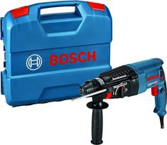 "Bosch Professional Bohrhammer GBH 2-26" (galia 830 W, SDS-Plus Werkzeugaufnahme, inkl. Tiefenanschlag, Zusatzhandgriff, Maschinentuch, Handwerkoffer)