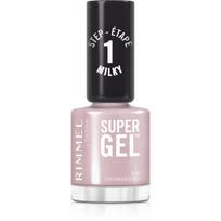 Rimmel Super Gel gelinis nagų lakas, stingstantis be UV / LED lempos atspalvis 110 Cream & Blend 12 ml