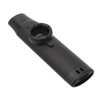 Elektrinis „Kazoo“ 5 fleitų diafragmų aliuminio lydinio nešiojamas „Kazoo“ muzikos mylėtojams, juodas