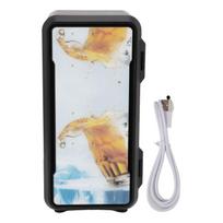 Nešiojamas mini šaldytuvas 9V 2A 10?18W 5V 1A Šaldytuvas-šildytuvas USB sąsaja Kompaktiškas šaldytuvas skirtas