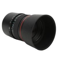 85mm F1.8 Didelės diafragmos fotoaparato objektyvas Vidutinio teleobjektyvo rankinio fokusavimo viso kadro portretinis objektyvas