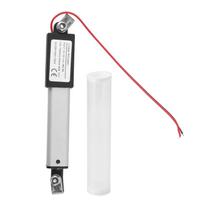 12V Elektrinė linijinė pavara 50mm eiga 60N apkrova Kompaktiška universali mini linijinė pavara robotams