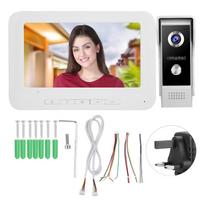 7 colių HD vaizdo durų telefonas, durų skambutis, domofonas, kamera, monitorius, namų apsaugos sistema