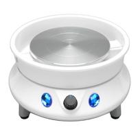 Molio sukimo ratas 5,9 colio besisukanti platforma 5060 Hz 200 APS/min Nuimamas Mažas triukšmas Stabilus molio formavimo įrenginys EU Plug white